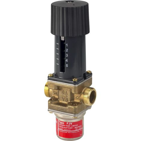 Danfoss Limitador de temperatura de retorno FJV DN20, Rp3/4, 20 - 60 C, Kvs 2,3, 003N3250
