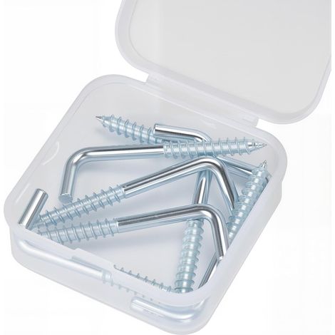Bilderhaken für die Wandmontage, L-förmiger Wandhaken, 8-teiliges Set - F (1/5)
