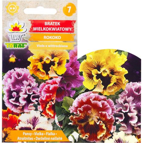 R3457 ROCOCO GROSSBLUMIGES Stiefmütterchen 0,2G TORAF BLUMEN (1/4)