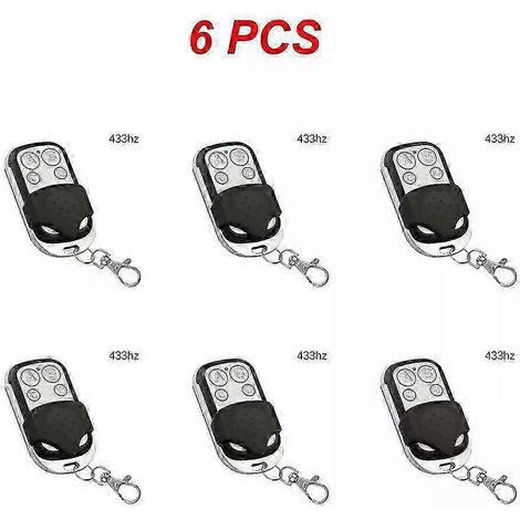 Nouveau duplicateur 433/315 MHz, télécommande universelle sans fil pour porte de garage, duplication de code, porte-clés 433 MHz, clonage, 1 (1/5)