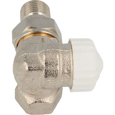 Vanne thermostatique IMI Heimeier V-exakt II - RG chromé, forme d'angle gauche, 1/2 (1/5)