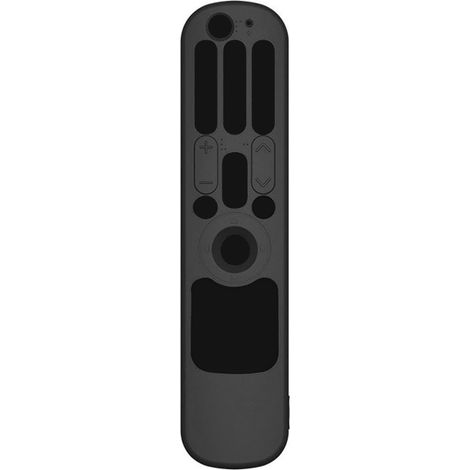 Coque de protection souple anti-dérapante pour télécommande LG AN-MR21GC, étui silicone complet noir (1/5)