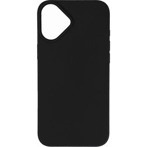 Custodia MagSafe in crusca di grano multicolore per iPhone 16 - Nera