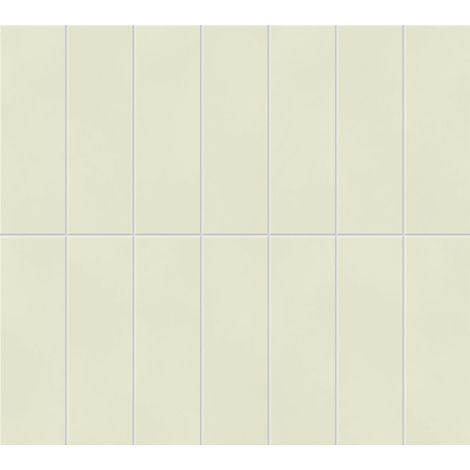 Mosaïque effet Béton Vert Amande Brick 37x33x0,85 cm Mat Cortivo - Mur intérieur (vendu par carton de 0,7326 m²) - RO'MA CARRELAGE