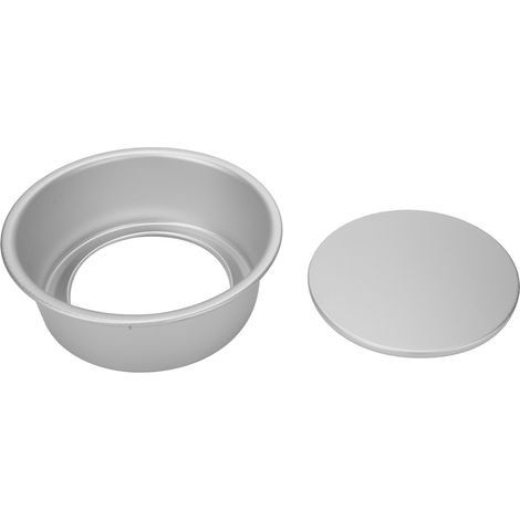Runde Kuchenform aus eloxierter Aluminiumlegierung mit herausnehmbarem Boden – DIY-Backzubehör (1/5)