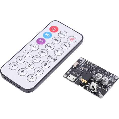 Module récepteur audio Bluetooth stéréo avec amplificateur de puissance et télécommande XY-WRBT (1/5)