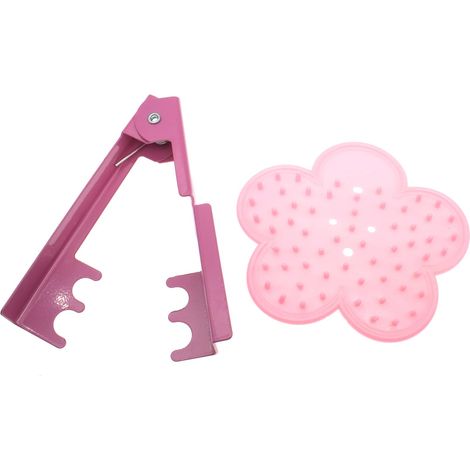 Outil de nettoyage des tiges de roses pour enlever les épines et les feuilles, outil manuel de préparation florale, rose (1/4)