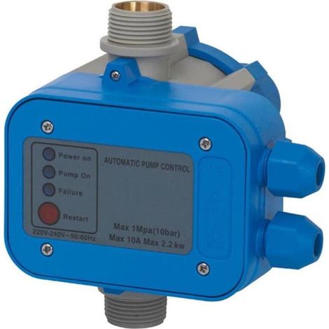 Régulateur de pression de pompe à eau T1, surpresseur automatique, contrôleur de moteur avec interrupteur intelligent et protection - 1 pièce (1/5)