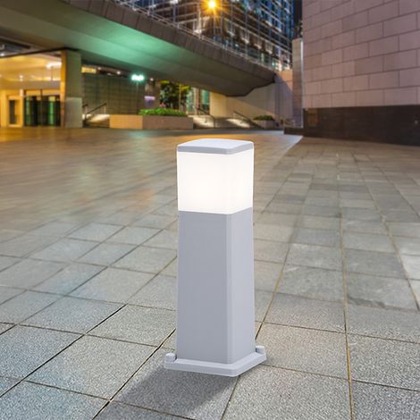 Farola VIRGILIO 1xE27 11W IP55 48cm resina gris (1/3)