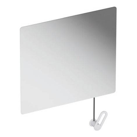 HEWI 801.01B100 98 miroir basculant série 801, mat, avec gaine pour câble (1/2)