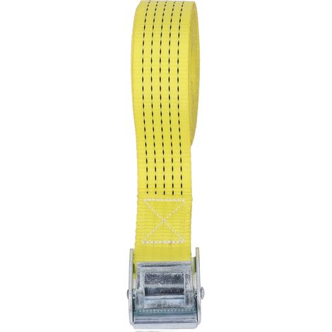 Hochleistungs-Spanngurt 49 mm x 6 m, Sicherungsgurt für Motorräder, LKWs, Anhänger, Gepäck und schwere Lasten. (1/5)