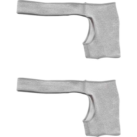 2X Bandage de Stabilité D'Épaule Compression Réglable Attelle D'Épaule Droite Gauche Fitness Bandage de Soutien D'Épaule M (1/5)