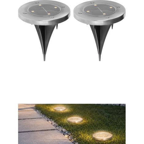 Lampe Strend Pro Gruid, 115x140 mm, Solar, 4x LED, AA, Pack. 2 Stk. (1/4)