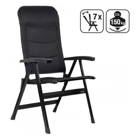 Silla de camping Westfield Smart Royal antracita ligera resistente