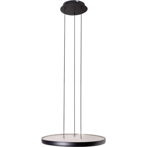 Suspension moderne noire anneau Ø48 LED 40W Maxlight (1/5)