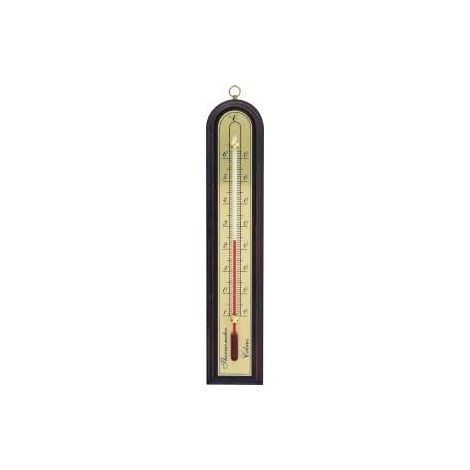 Termometro da ambiente in legno, scala dorata, 15x4,3 cm - BIO (1/2)