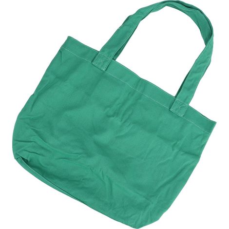 Tragbare Yogamatten-Tragetasche aus Canvas, 2 Fächer, Reißverschluss, grün (1/4)