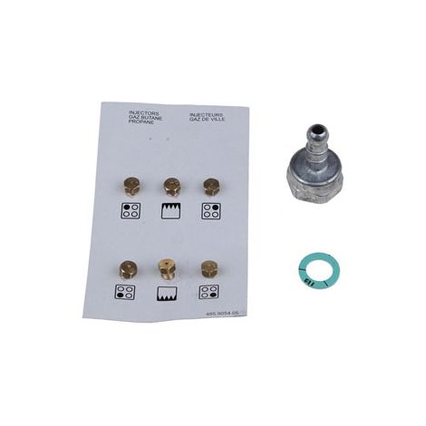 Beko – Kit gicleurs gaz butane 4431910057 – Type G30 – Optimise cuisson – Remplacement gicleurs cuisinière