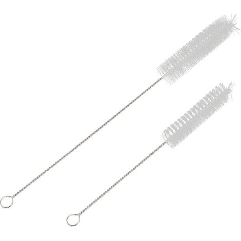 Brosse de nettoyage pour tube d'aquarium en acier inoxydable, ensemble de brosses pour pompe de filtre d'aquarium (1/5)
