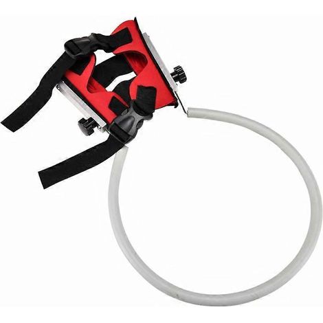 Harnais anti-chocs pour chien aveugle, protection tête rouge, anneau pare-chocs taille S, sécurité et confort pour chien malvoyant. (1/4)