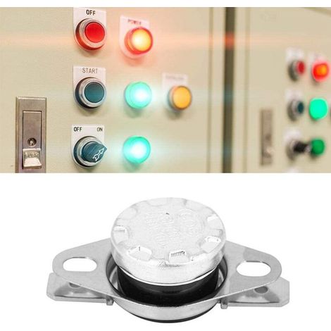 Stück KSD301 Temperaturregler Thermostat Temperaturregler für verschiedene Produkte Elektrischer Heizthermoregler (130) (1/5)