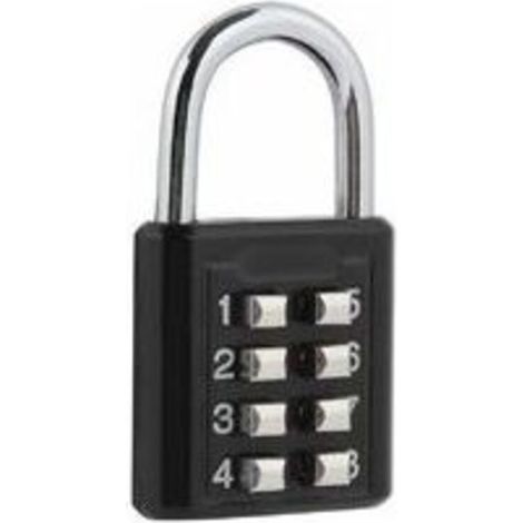 Zinc Alloy 8-Digit Combination Anti-Theft Padlock for Luggage, Wardrobe, Iron Gates, Cabinets, etc. (1/5)