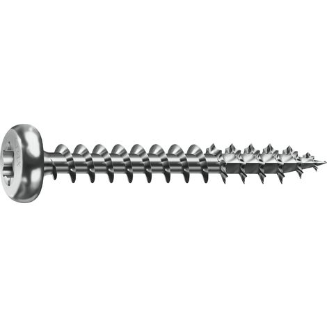SPAX Halbrundkopf 4.5x 35 Vollgewinde Torx 20 Wirox-Silber mit Bewertung