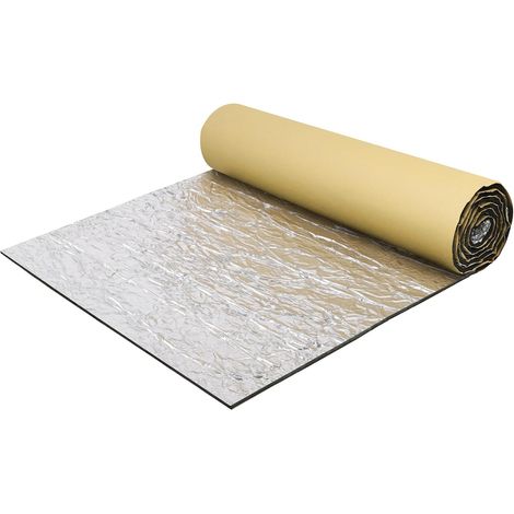Tapis D'Insonorisation Pour Voiture 5mm Argenté 1pc Aluminium (1/5)