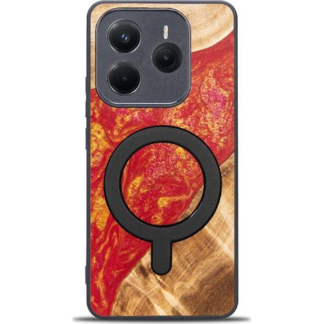 Custodia esclusiva Bewood per Xiaomi Redmi Note 14 5G - Neons - Parigi con MagSafe (1/3)