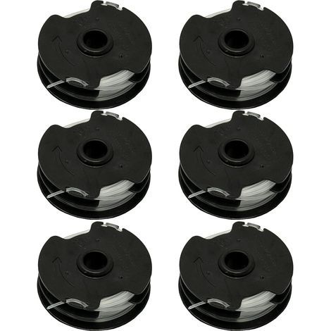 Lot de 6 bobines de rechange pour débroussailleuse sans fil Parkside PRTA 20 Li C3 IAN351753 (1/5)
