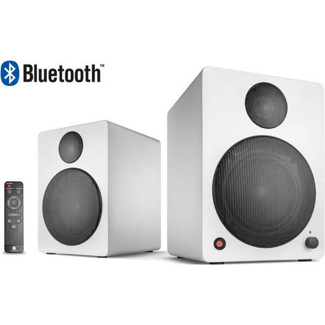 Wavemaster Cube Mini Sistema de altavoces Neo 36V, Bluetooth, entrada digital, blanco (1/4)