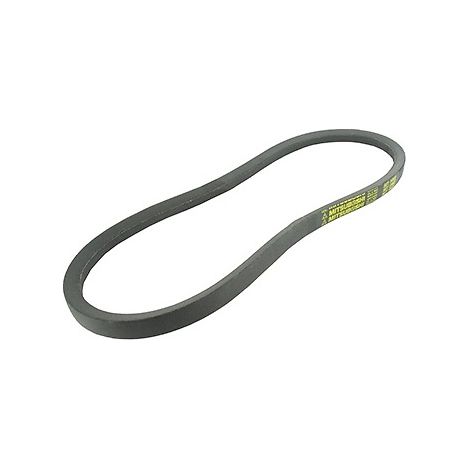 Courroie lisse trapézoïdale A53 section 13x8mm longueur extérieure 1400mm
