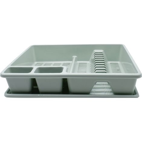 Escurreplato de plastico  Verde claro (1/4)