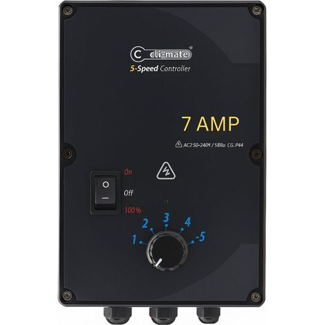 Cli-Mate 5 Speed Controllers 7A - Klimasteuerung Grow