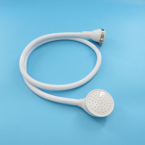 Pommeau de douche multifonctionnel pour animaux de compagnie avec pince, buse de douche simple pour animaux de compagnie, jet de bain pour animaux de compagnie.