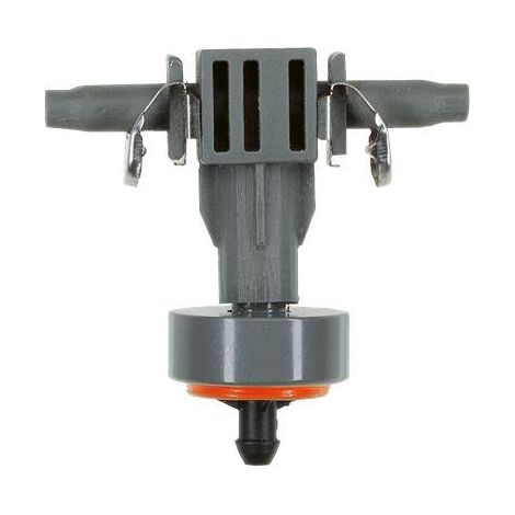 Gotero en línea para la manguera de 4,6 mm 2 L/H con regulador de presión (10 piezas) (1/3)