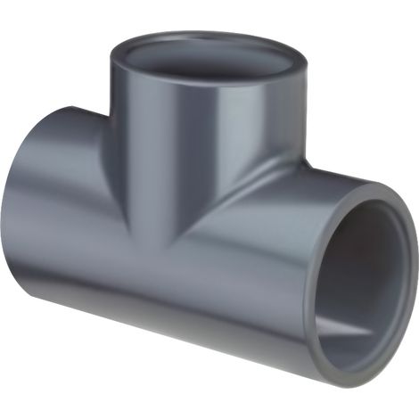 TE EGAL NF PVC PRESSION FFF Ø63 - PLASSON (1/2)