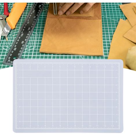 Set mit 3 durchscheinenden, rutschfesten Schneidematten für Bastelarbeiten, handgefertigte Werkzeuge für Aufkleber (15 x 10 cm) (1/5)