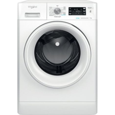 Lavadora Whirlpool FFB9489WV de 8Kg Clase A y 1400Rpm   Blanco, (1/5)