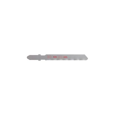 RUKO 5x Stichsägeblatt 8012 HSS blank gewellt - 3218012
