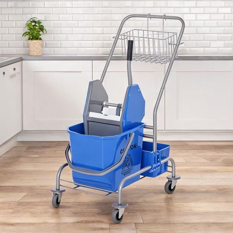 Accessoire de nettoyage azul en pP métal 72 x 49,5 x 95 cm (1/5)