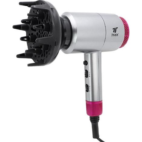 Asciugacapelli Thulos Ionico. 1600-1800 W. Include diffusore e concentratore.