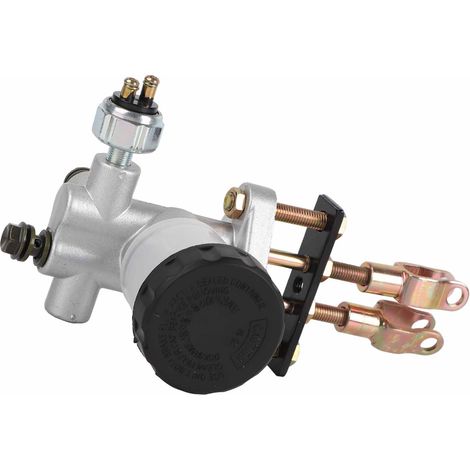 Maître-cylindre de frein hydraulique pour Go Kart 90cc 110cc 125cc 150cc 200cc 250cc, compatible Sunl BMS Kandi Roketa Kazuma Kinroad ATV (1/5)
