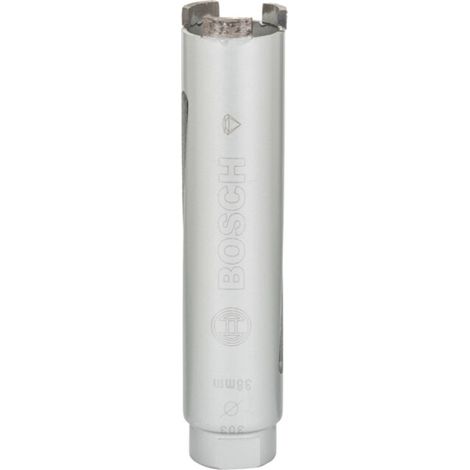 Bosch – Couronne diamantée à sec G 1/2" 38 mm – Longueur 150 mm – 3 segments 7 mm – Perçage fiable dans maçonnerie
