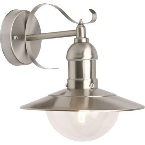 BRILLIANT lampe Arto applique murale d'extérieur à suspendre en acier inoxydable  1x A60, E27, 60W, lampes normales gf non spécifiées.  Classe de protection IP: 44 - étanche aux éclaboussures  (1/3)