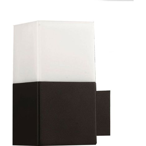 Applique a muro per esterno lampada da parete in alluminio attacco E27 per facciata terrazzo balcone IP44 (1/5)