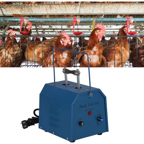 Machine à couper les becs portative entièrement automatique 220 V, conforme aux normes nationales, coupe-becs, convient aux poulets, canards et oies