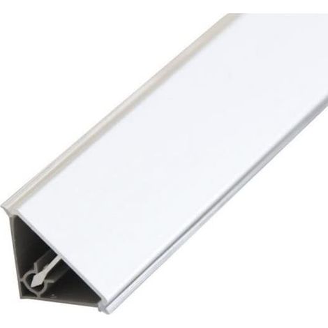 Crédence Blanc + Accessoires pour Plans de Cuisine 2 Mètres en PVC, Protection Imperméable, Résistante aux Taches (1/5)