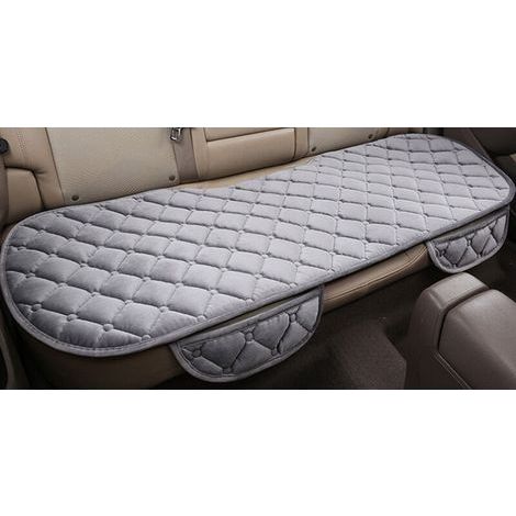gris Universel de Voiture Banquette arrière Protection Intérieur Coussin Pad Tapis antidérapant Anti-Rayures en Peluche arrière (1/5)