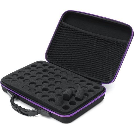 Aufbewahrungsbox/Etui für ätherische Ölfläschchen mit 60 Fächern (10 ml) (1/4)